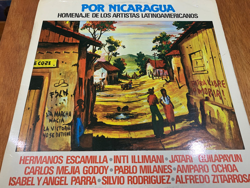 Vinilo Por Nicaragua Silvio Rodríguez Quila Inti Che Discos