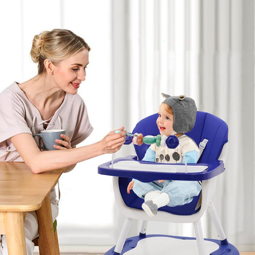 Silla Para Comer Bebe Trona Infantil,con Mesa Lego Juguetes