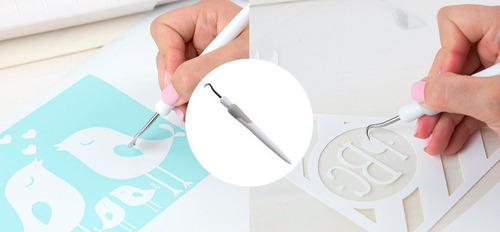 Imagen 5 de 9 de Kit De Herramientas Blanco Para Manualidades Silhouette