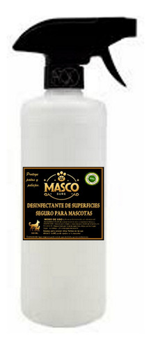 Producto De Limpieza Seguro Con Perros Y Gatos 500 Ml  