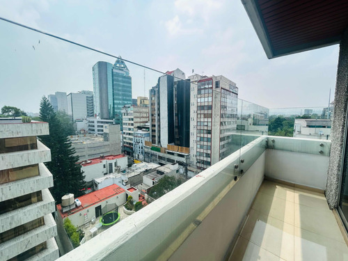 Venta Depto Con Balcón En Miguel Laurent, Tlacoquemecatl
