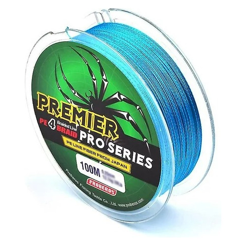 Azul 100m 4 Soportes Super Sedal Multifilamento Pesca