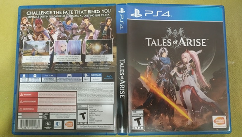 Tales Of Arise Ps4 Fisico