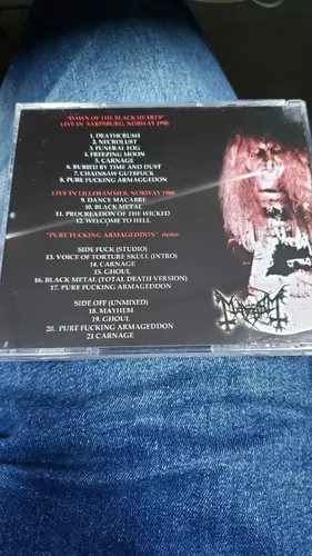 Mayhem The Dawn Of The Black Hearts. Cd Importado | MercadoLivre