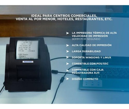 Impresora Térmica Xprinter Xp58