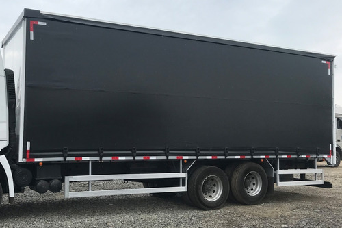 Imagem 4 de 4 de Caminhão Volvo Vm 330 22/22 8x2 - Baú Lonado Sider