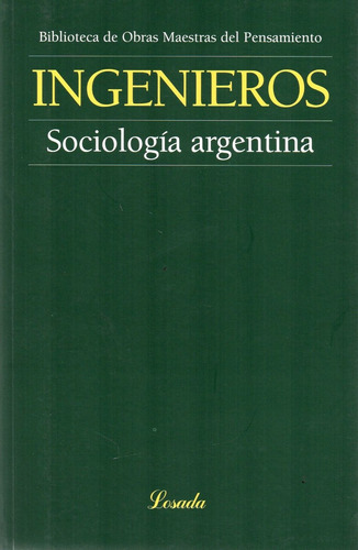 Sociología Argentina Ingenieros (lo)