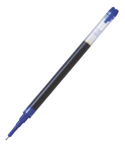 Cartucho Repuesto Bolígrafo Pilot V5 Retráctil Recargable Tinta Azul Exterior Azul