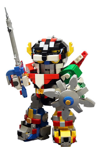 Juguetes De Bloques De Voltron Robot Figura Coleccionable