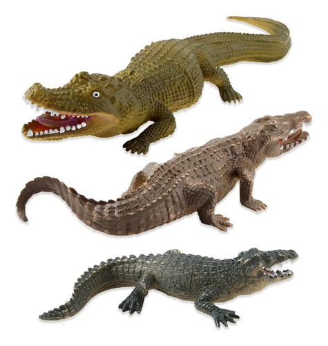 Juego De 3 Figuras De Animales De Safari, Figuras De Animale