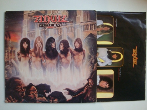 Angel White Hot Lp Vinilo Usa 77 Hh