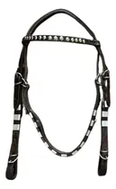 Comprar Cabeçada Mangalarga Chapinha Inox Luxo Cavalos E Mulas