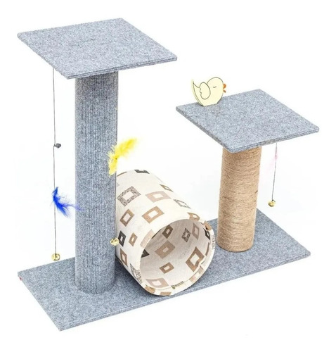 Imagen 3 de 9 de Alfombra Boucle Punzonada Tapizmel Para Rascadores De Gatos