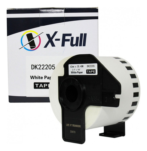 Fita Etiqueta Compativel Ql800 Ql-800 Ql-810 Ql-700 Dk-2205 Branco