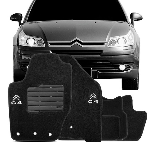 Tapete Carpete Confort Bordado Citroen C4 Pallas 2009 /...