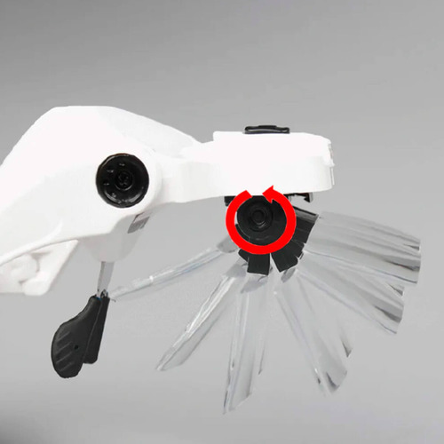 Óculos Lupa Com Led 5 Lentes Ajustáveis Ideal Para Joalheria