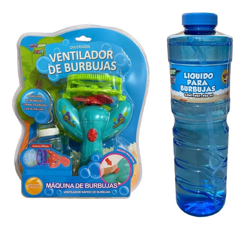Ventilador De Burbujas Para Niños/niñas Gran Juego