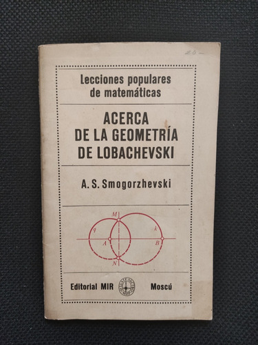 Acerca De La Geometría De Lovacheski - Mir Moscu 