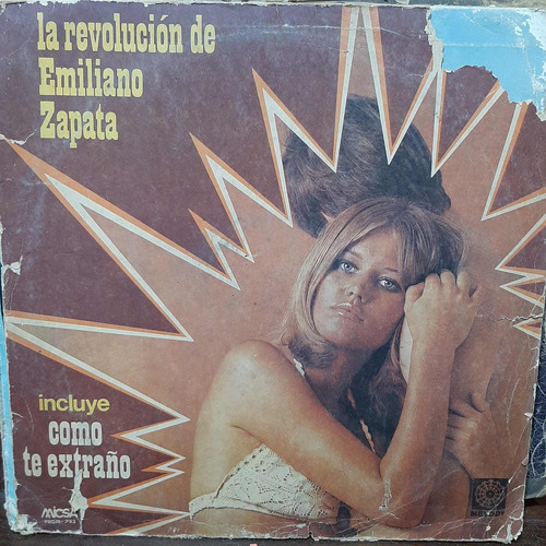 Vinilo La Revolucion De Emiliano Zapata Como Te Extraño Cp3