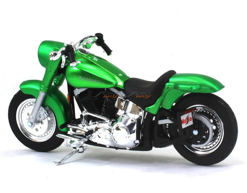 Moto Harley Davidson Escala 1:18, 2000 Flstf Street Stalker