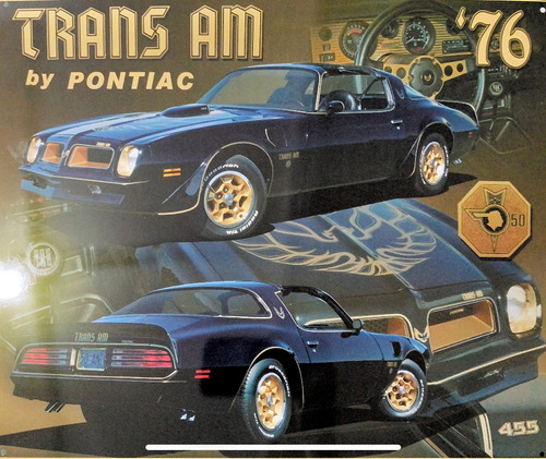 Anuncio Poster Lamina Pontiac Transam 1976