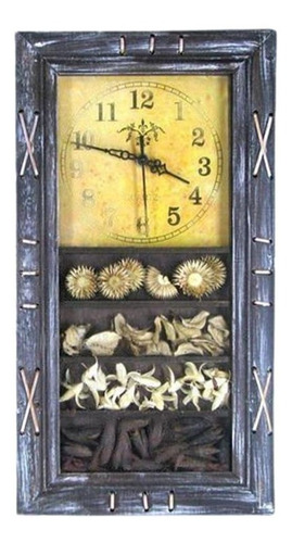 Reloj Madera 45x24 Hogar Decoracion Negocio