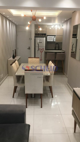 Imagem 4 de 15 de Apartamento A Venda No Jd. Marajoara Com 2 Dormitórios, 1 Suíte E 1 Vaga. - Mc9783