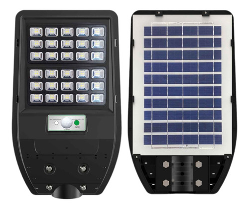 Lampara Solar 100w Control Remoto Sensor De Movimiento