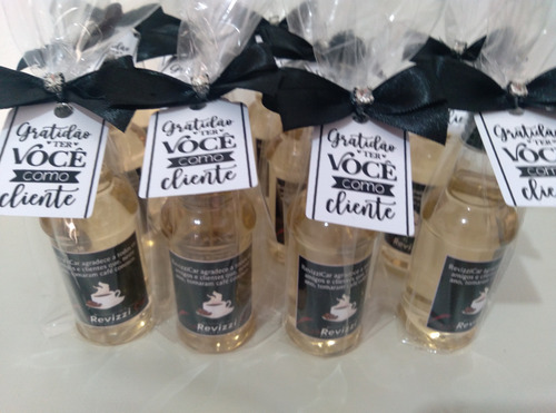 Kit 10 Lembrancinha Personalizada Cachaça 60ml - Festa