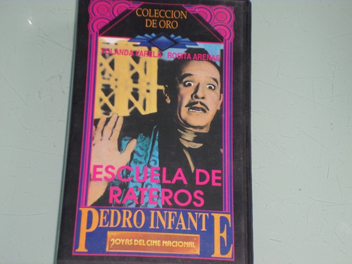 Escuela De Rateros - Pedro Infante - Vhs 100% Original