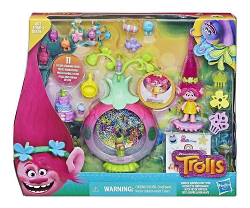 Casita Fiesta Sorpresa Trolls Hasbro