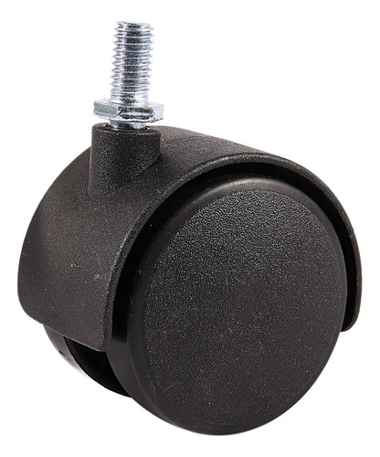 4 Ruedas Giratorias Con Cierre Para Muebles, 8 Mm, Vástago D