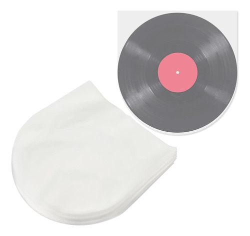 50 Unidades De Capas De Disco, Mangas Internas De Vinil Semi
