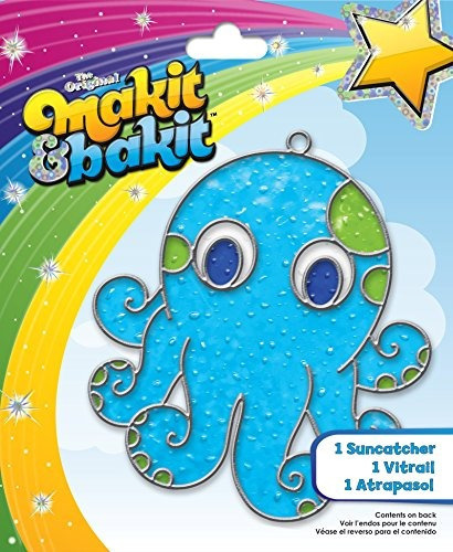 Colorbok Makit Y Bakit Suncatcher Kit Octopus