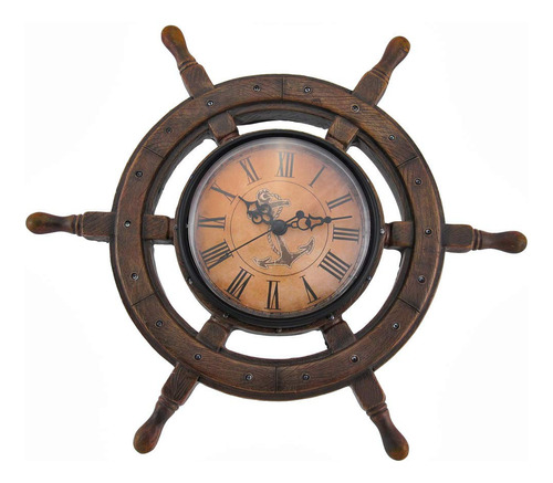 Reloj De Pared Con Ruedas Master Of Destiny Ship De 11.5 Pul