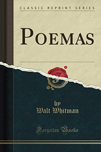 Libro : Poemas (classic Reprint) - Whitman, Walt