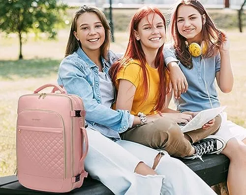 Roysmart Mochila Viaje Mujer, Bolsa Maleta Mano Bolsa Líneas