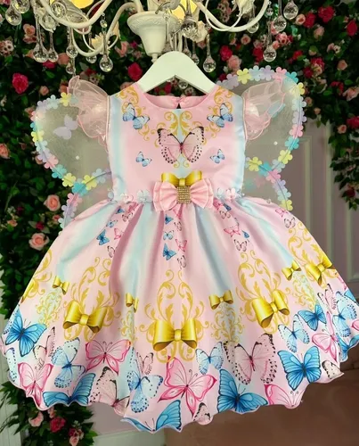 Vestido jardim encantado luxo sales