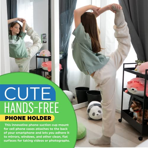 Octobuddy Soporte Sopapa Para Celular Adhesivo Transparente