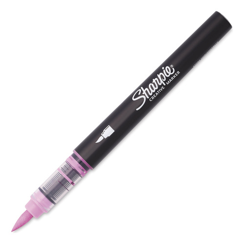 6 Marcadores Rosas De Acrílico Sharpie Creative Punta Brush