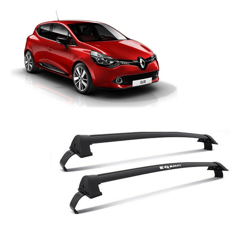 Barra De Techo Eqmax Renault Clio 2ptas Hatch 2000/2016