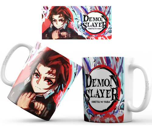 Mug Taza Pocillo Demon Slayer Anime Serie 01