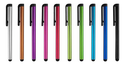 Imagen 1 de 5 de 50 Plumas Lápiz Stylus Pen Celulares Tablet Pc Pant. Touch