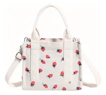 Comprar Bandolera De Pana Color Fresa Para Mujer Acabado De Los Herrajes As Show Color S Correa De Hombro As Show Diseño De La Tela Liso