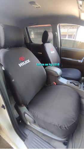 Forros De Asientos Impermeables Toyota Hilux Kavak 2.7