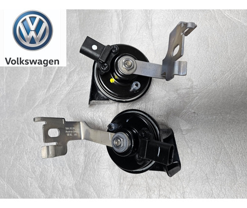 Bocinas Claxon Alarma Gti Gli Rline Jetta Golf Originales Vw