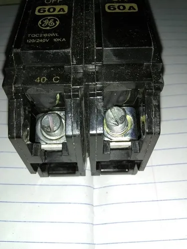 Breacker Hqc General E. 2x90amp.