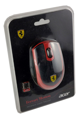 Acer Ferrari  Motion Wireless Laser Mouse 