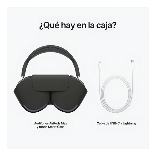 Auriculares inalámbricos Apple AirPods Max A2096 gris espacial - Excelente (Reacondicionado)