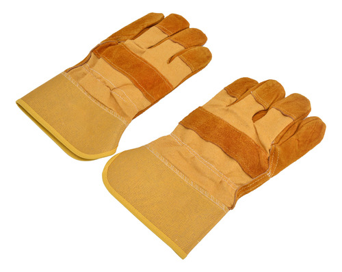 Guantes De Trabajo Rtd1525 Para Soldar Piel De Vacuno De 10,